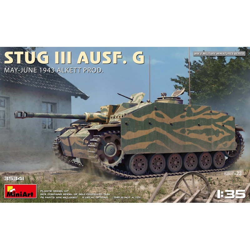 1/35 STUG III AUSF. G May-June 1943 Alkett Prod.