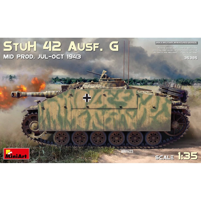 1/35 StuH 42 Ausf. G Mid Prod. Jul-Oct 1943