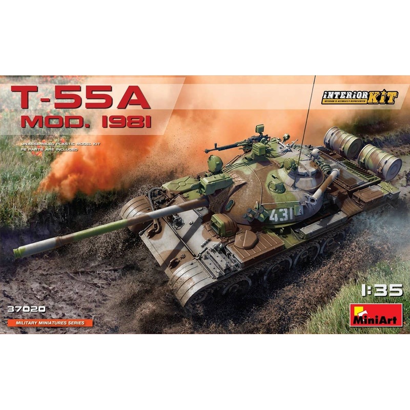 1/35 T-55A MOD.1981 Interior Kit