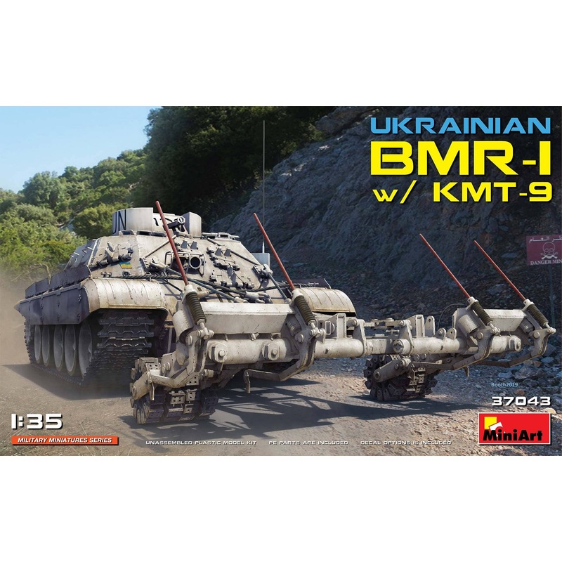 1/35 Ukrainian BMR-1 w/KMT-9
