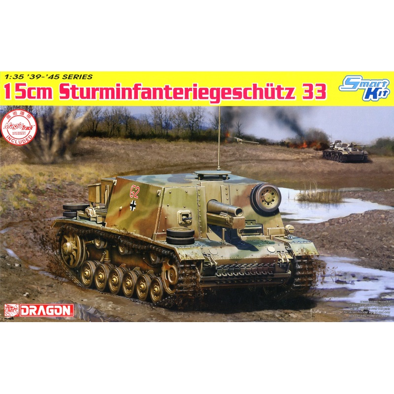 1/35 15cm Sturm-Infanteriegeschutz 33 with Magic Track