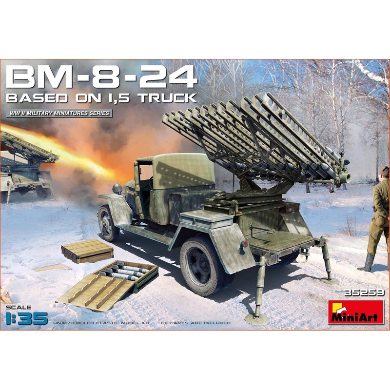 1/35 BM-8-24 Based On 1.5t Truck