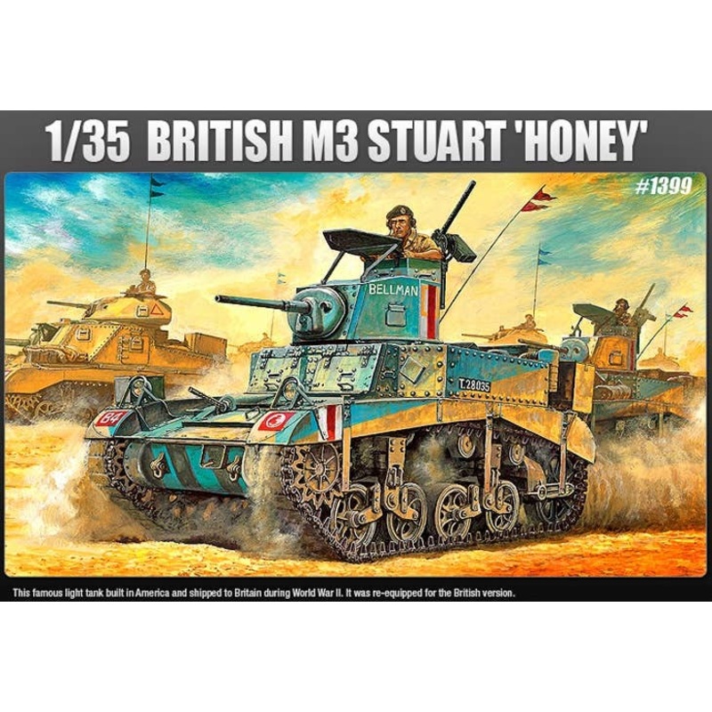1/35 British M3 Stuart Light Tank "Honey"