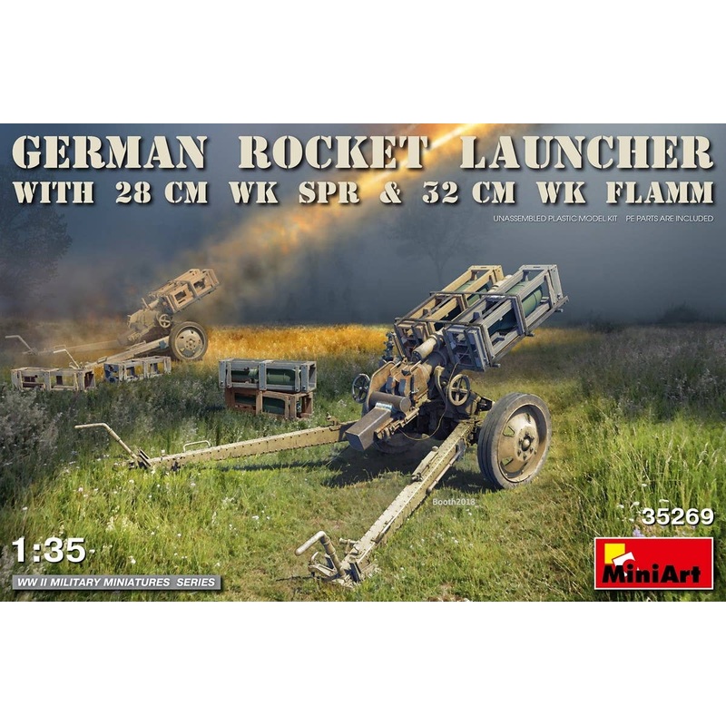 1/35 German Rocket Launcher 28cm WK Spr & 32cm WK