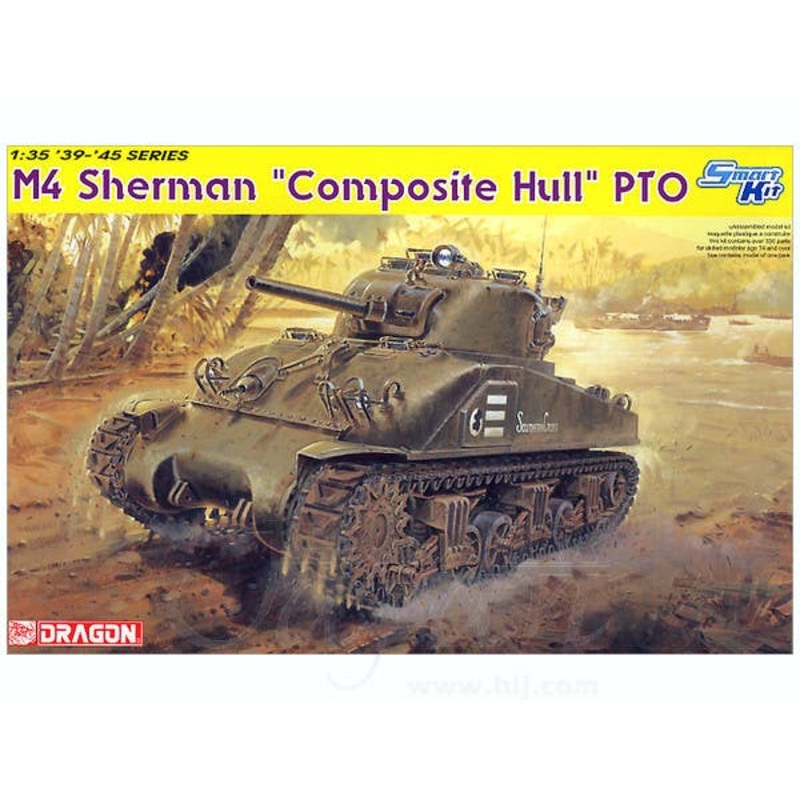 1/35 M4 Sherman Composite Hull PTO