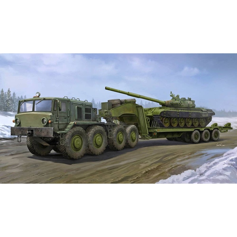 1/35 MAZ-537G Late Production Type with ChMZAP-9990 Semi-Trailer