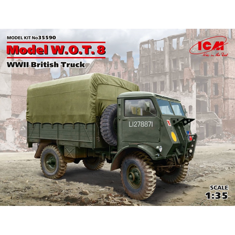 1/35 Model W.O.T. 8, WWII British Truck
