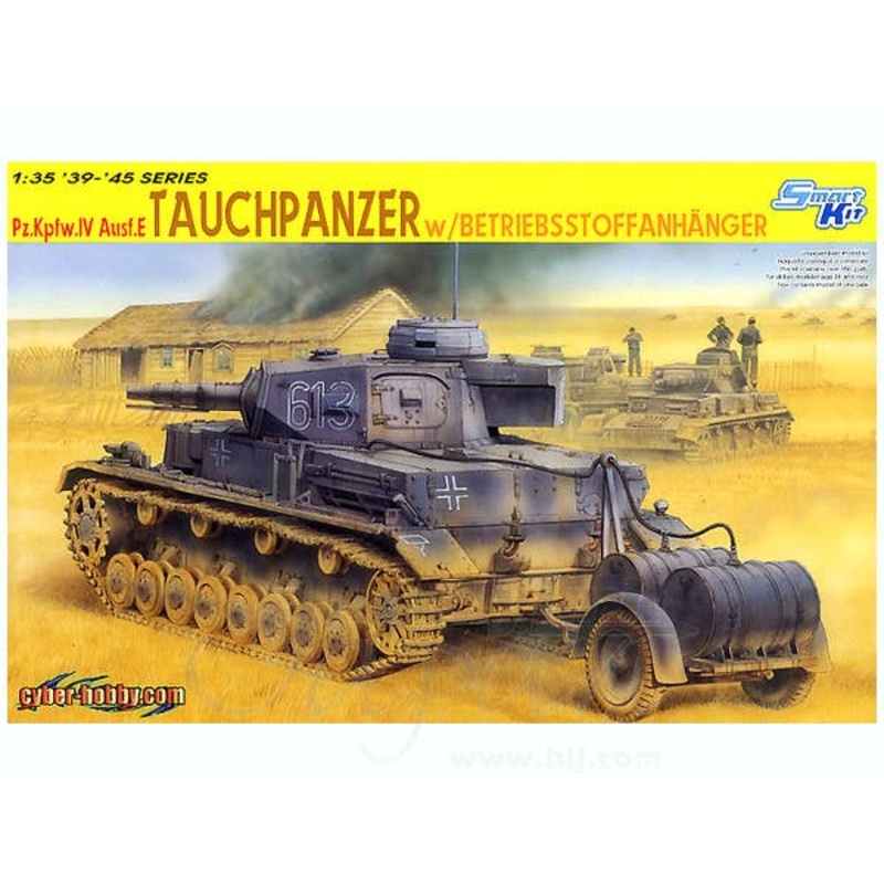 1/35 Pz.Kpfw.IV Ausf.E Tauchpanzer w/Betriebsstoffanhanger