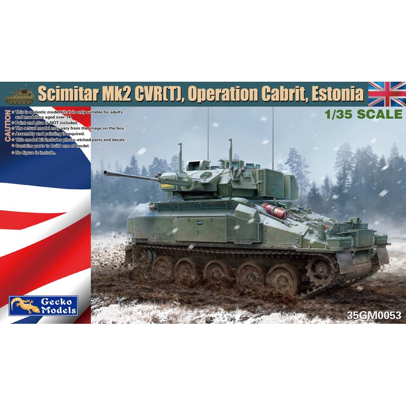 1/35 Scimitar Mk2 CVR(T), Operation Cabrit, Estonia