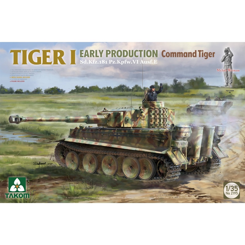 1/35 Sd.Kfz.267/268 Tiger I Early Command Tiger