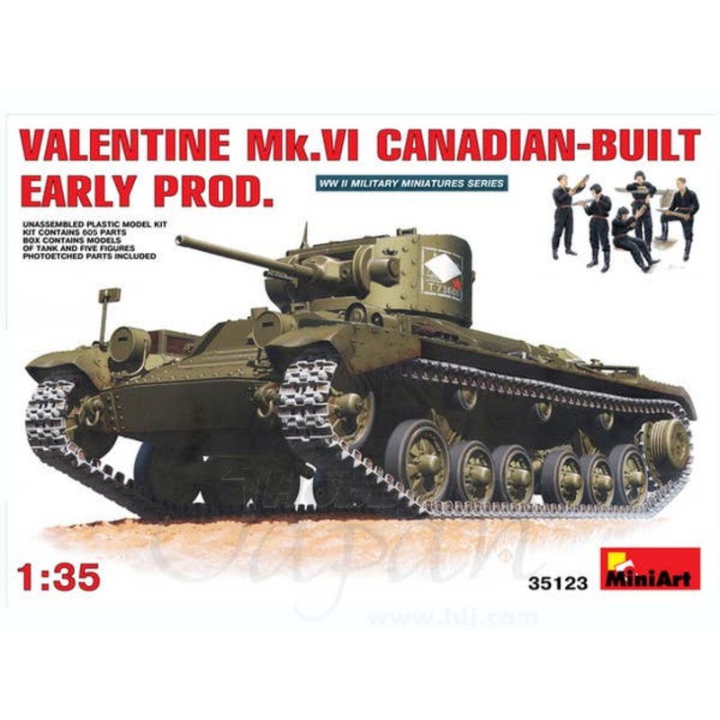 1/35 Valentine Mk.VI Canadian-Built Early Prod.
