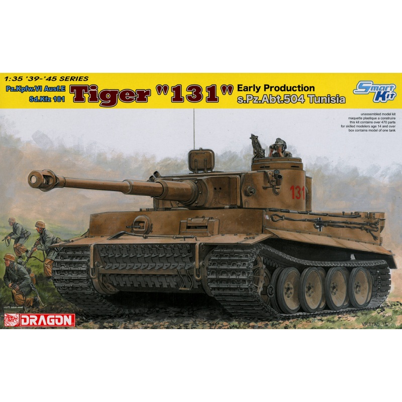 1/35 WW.II Tiger I "131" s.Pz.Abt.504 Tunisia