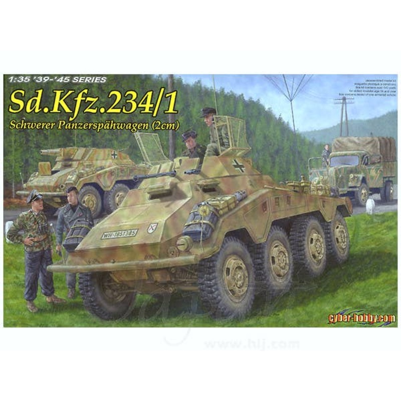 1/35 WWII Sd.Kfz.234/1 w/2cm Cannon