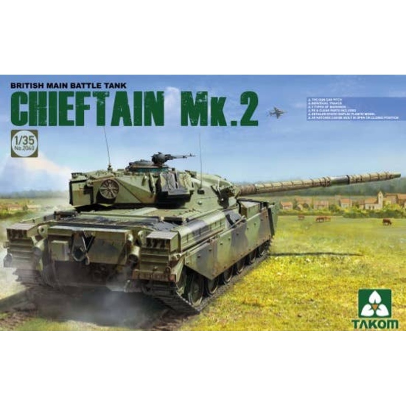 1/35 British Main Battle Tank Chieftain Mk. 2