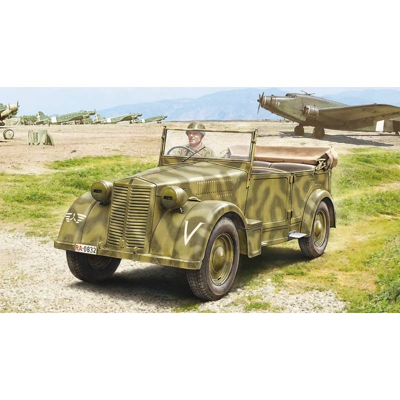 1/35 Fiat 508 CM Coloniale (with Driver Figure)
