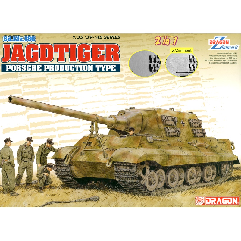 1/35 Jagdtiger Porsche Production (2 in 1)