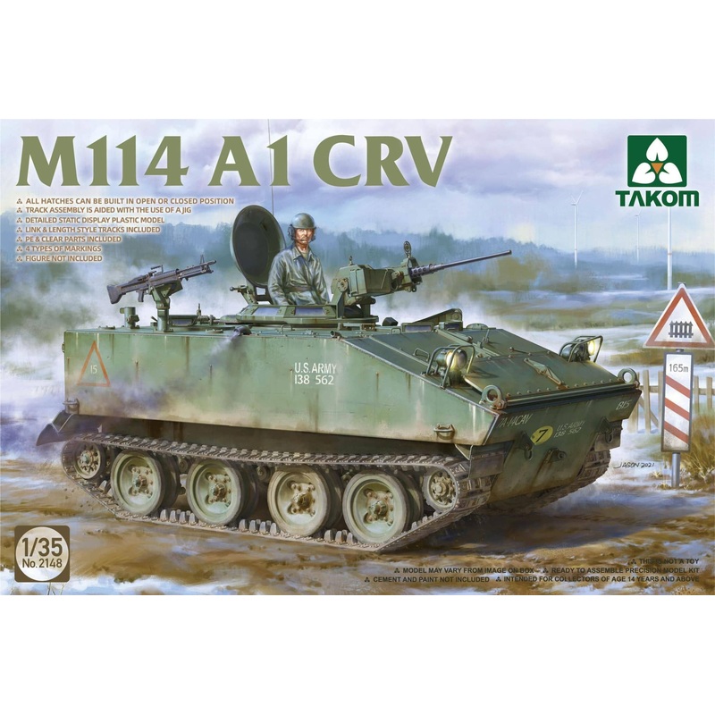 1/35 M114 A1 CRV Armored Reconnaissance Vehicle