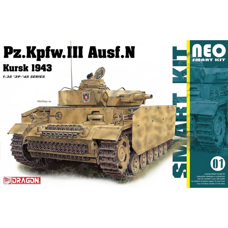 1/35 Pz.Kpfw.III Ausf.N Kursk 1943 NEO Smart Kit