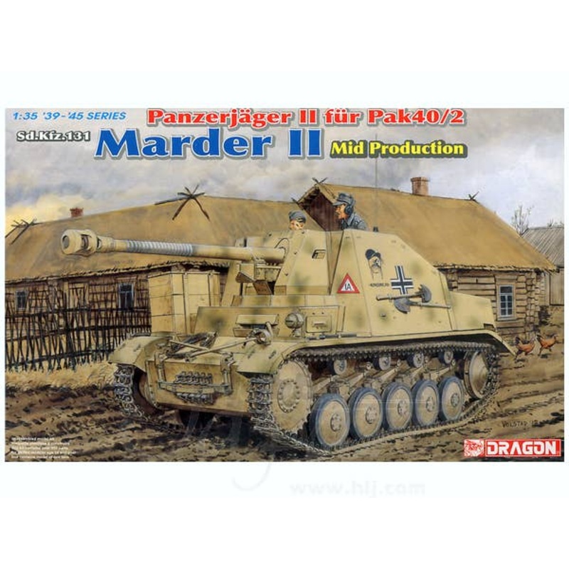 1/35 Sd.Kfz.131 Panzerjager II 40/2 Marder II Mid Production
