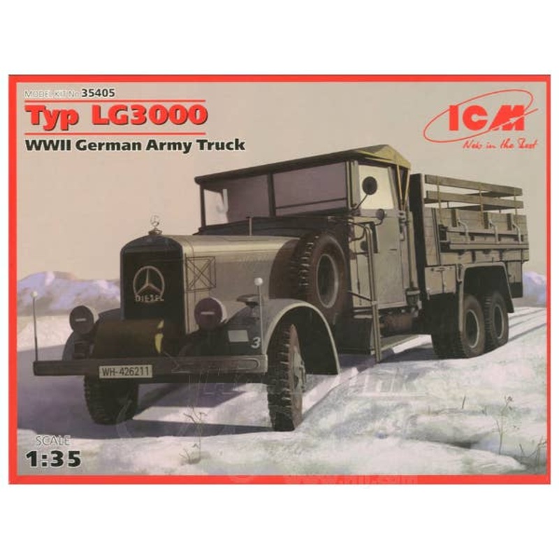 1/35 Typ LG3000 WWII German Army Truck