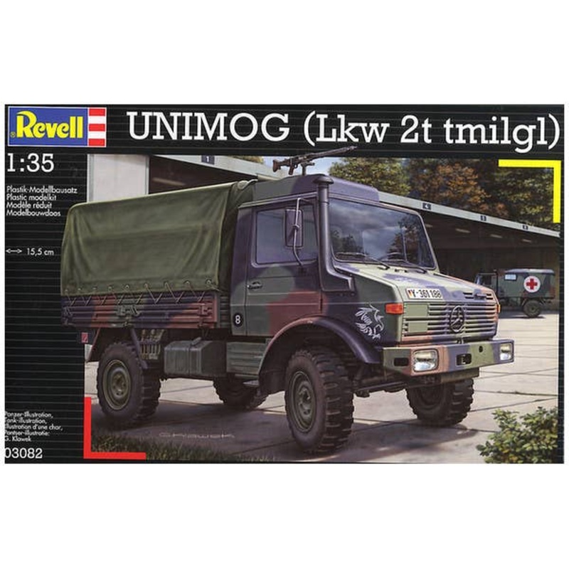 1/35 UNIMOG Lkw 2t tmilgl Military Truck