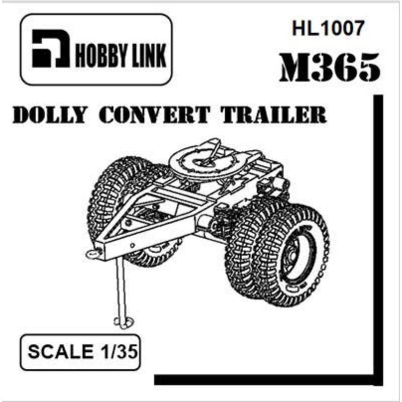 1/35 US M365 Dolly Trailer Full Kit