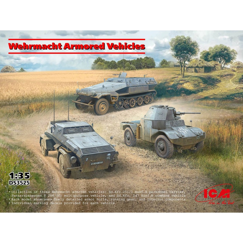 1/35 Wehrmacht Armored Vehicles