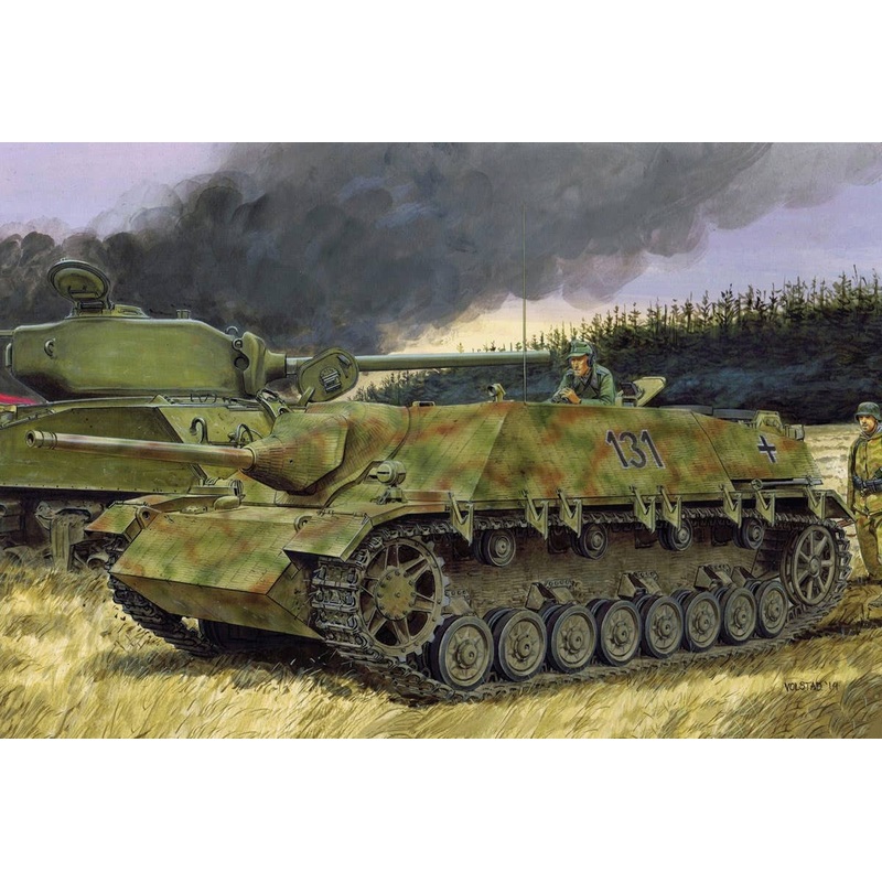 1/35 WWII German Jagdpanzer IV L/48 July 1944 with Magic Track