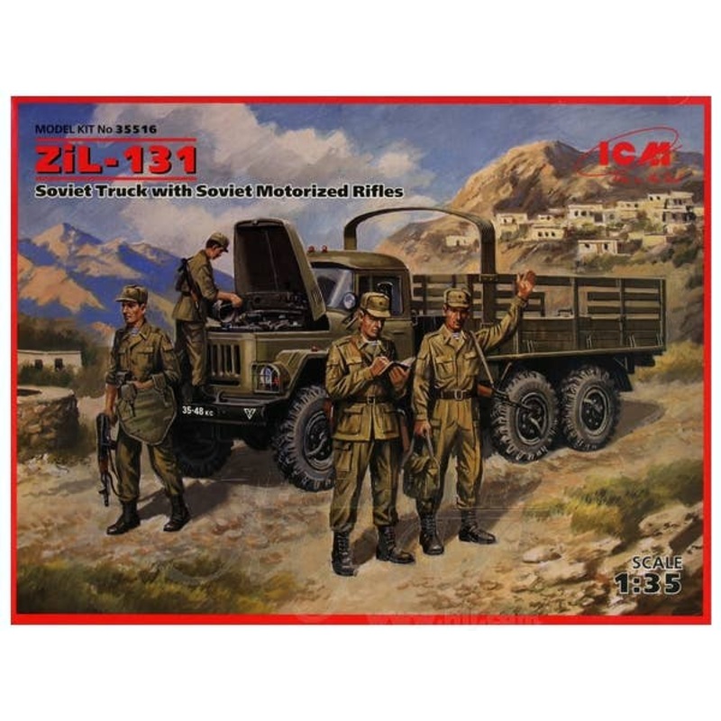 1/35 ZiL-131 Soviet Truck w/Soviet Motorized Rifles