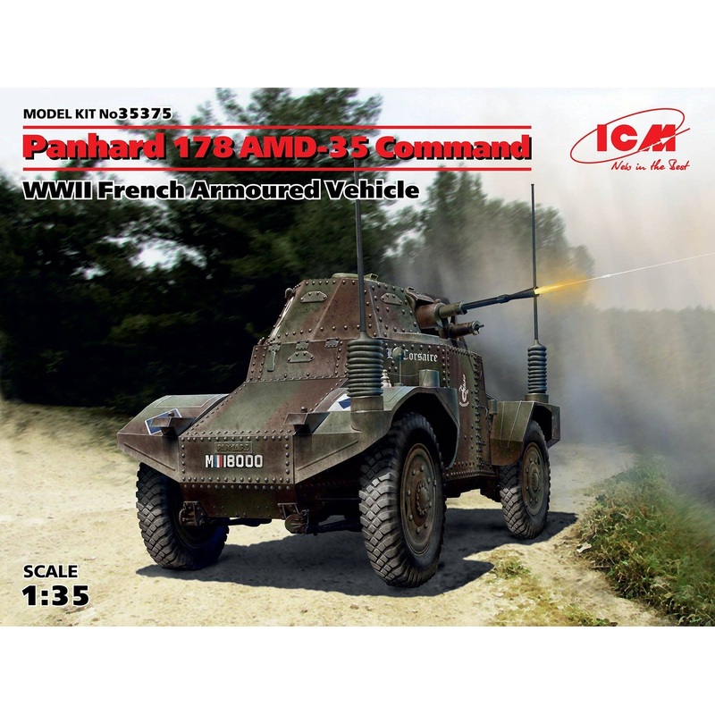 1/35 AMD-35(178) French Armoured Vehicle Panhard