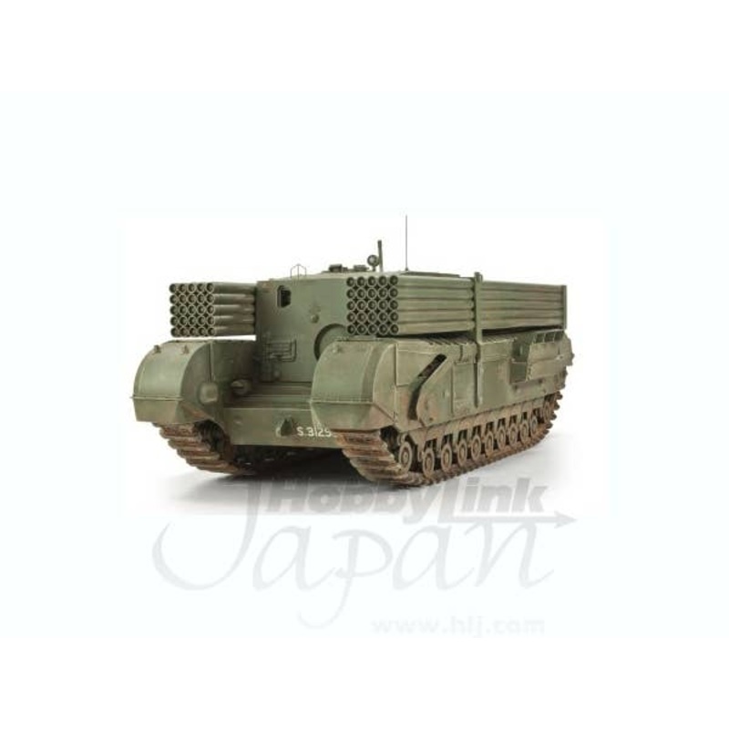 1/35 British 3 Inch Gun Churchill Tank w/ Snake Launcher