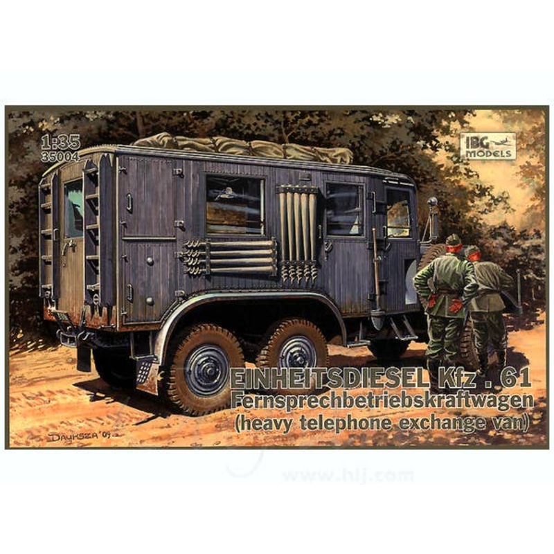 1/35 Einheitsdiesel Kfz.61 Radio Command Car