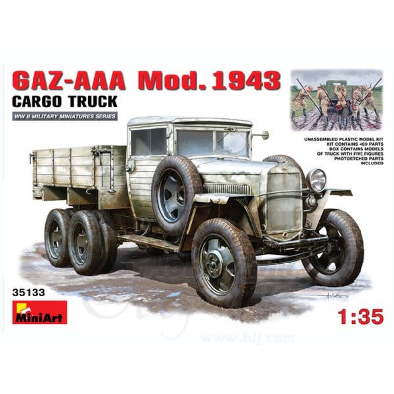 1/35 GAZ-AAA Mod. 1943 Cargo Truck