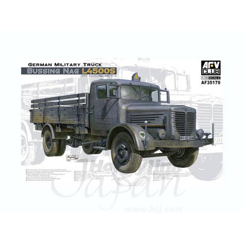 1/35 German Military Truck Bussing NAG L4500S