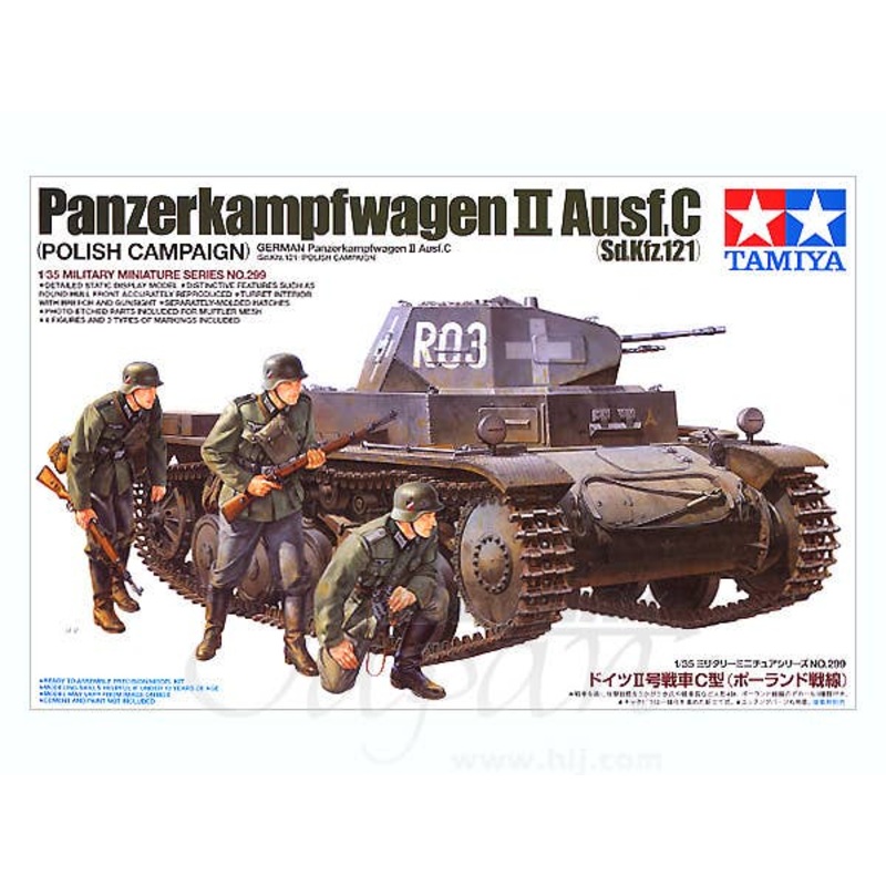 1/35 German Panzer II Ausf. C (Polish Campaign)