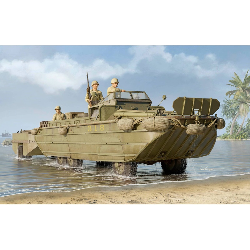 1/35 GMC DUKW-353 with WTCT-6 Trailer