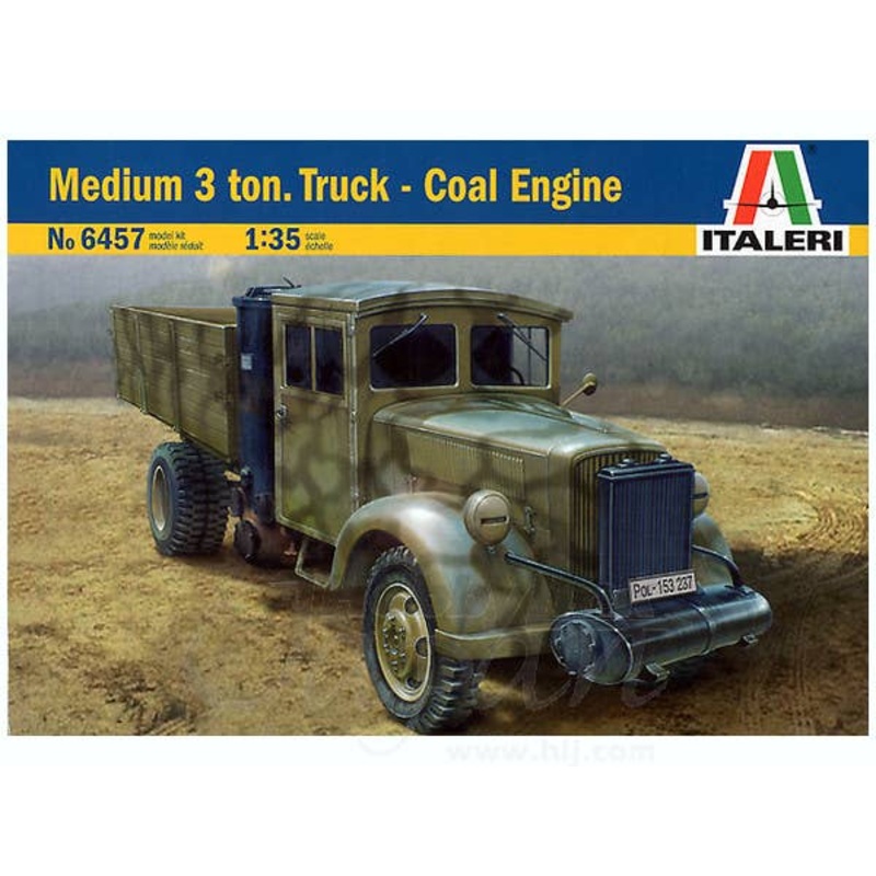 1/35 Medium 3 ton Truck Coal Engine