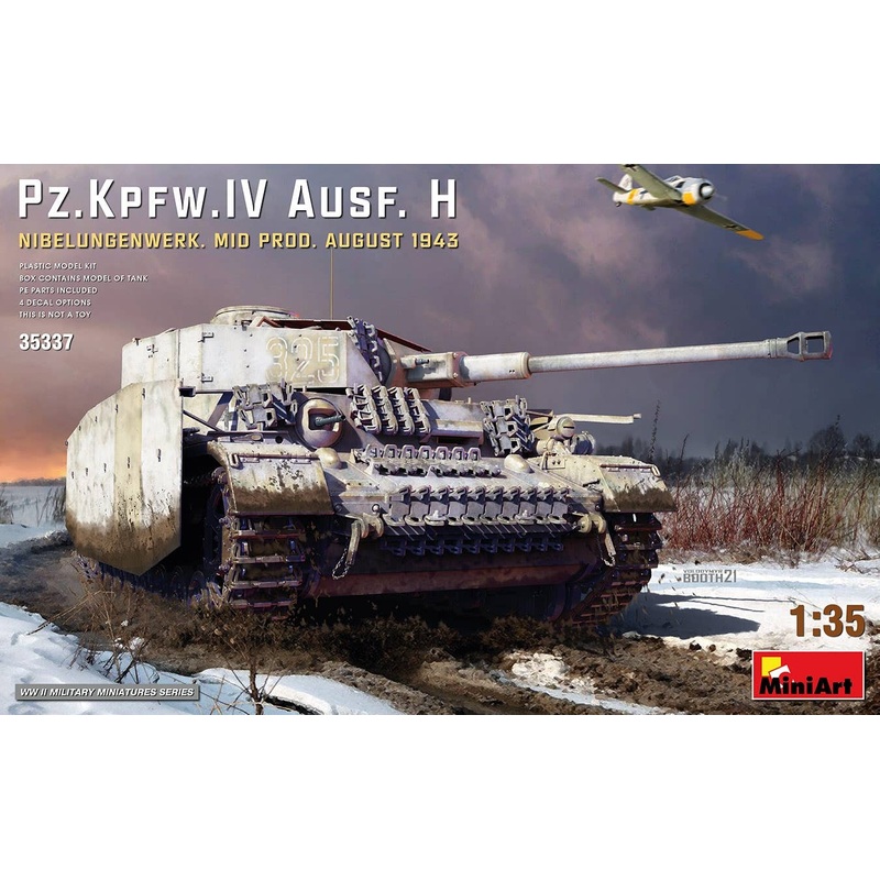 1/35 Panzer IV H type Mid-term Type Manufactured by Nibelungen Factory (August 1943)