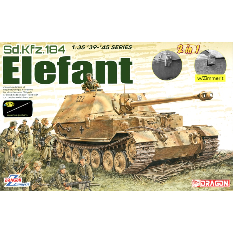 1/35 Sd.Kfz 184 Elefant (2 in 1)