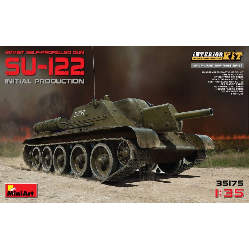 1/35 Su-122 Initial Production Full Interior