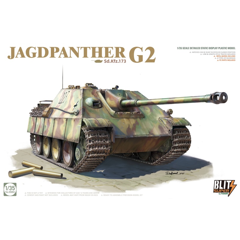 1/35 Super Blitz Jagdpanther G2 Sd.Kfz.173