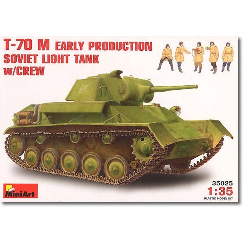 1/35 T-70M Early Prod. w/Crew
