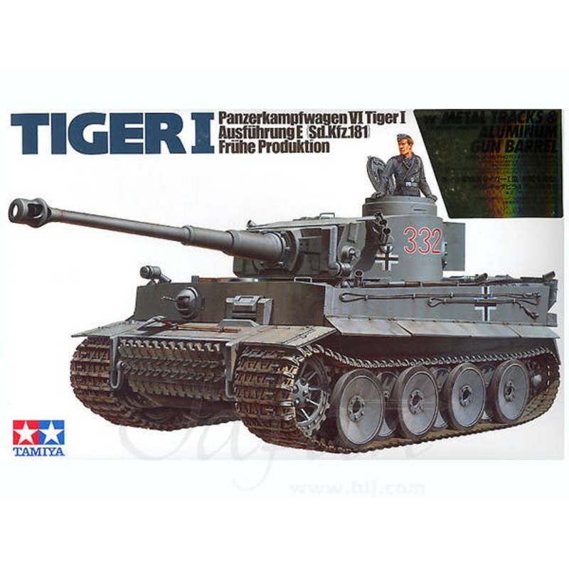 1/35 Tiger I w/Metal Tracks & Aluminum Barrel