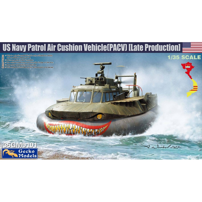 1/35 US Navy Patrol Air Cushion Vehicle (PACV) (Late Production)
