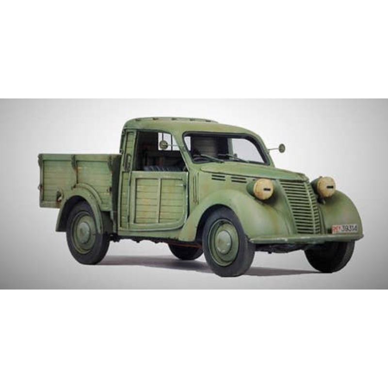 1/35 WWII Italy Fiat 1100 Military Pickup Truck (Full Resin Kits)