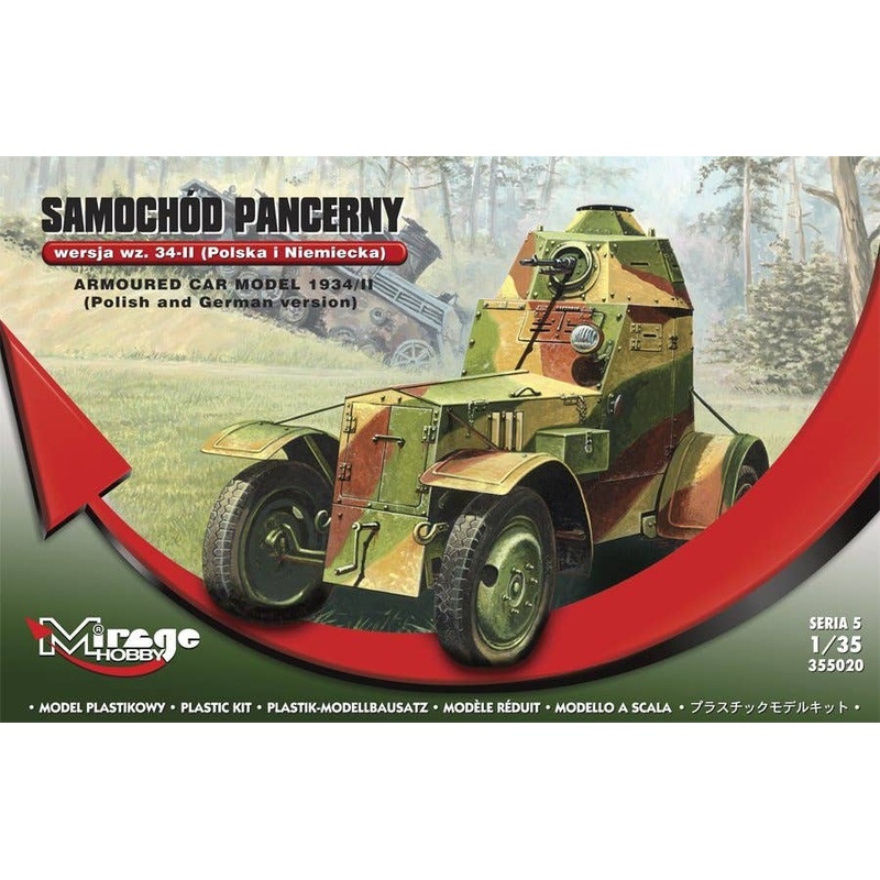 1/35 Armoured Car Model 1934/II (Polish And German Version)