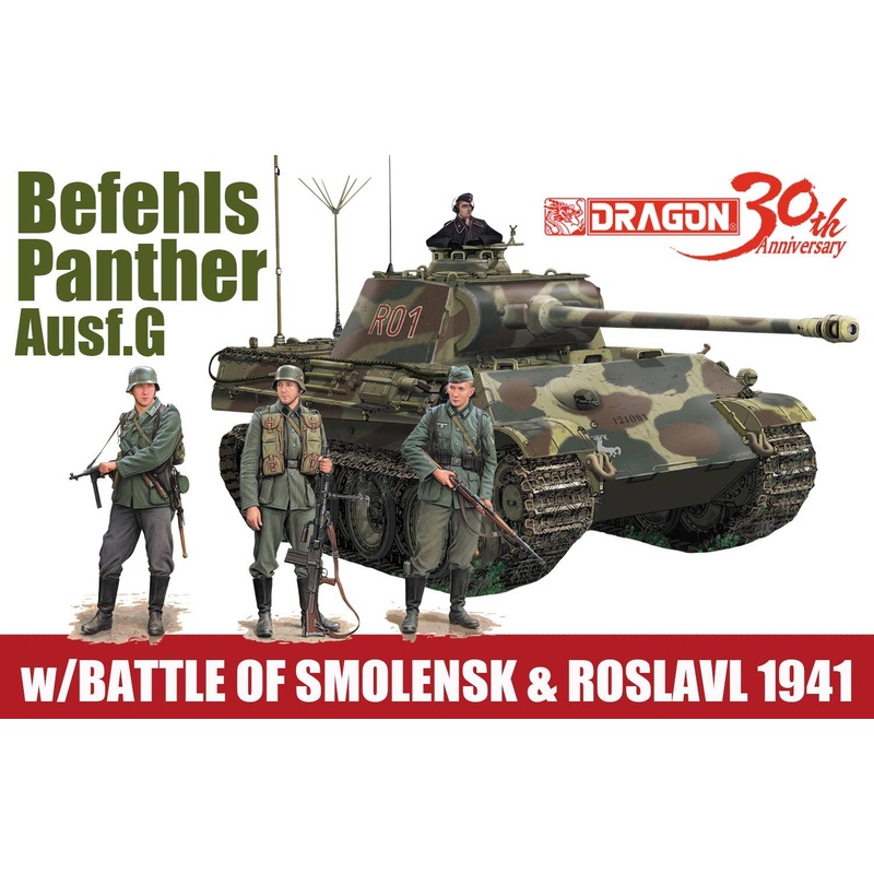 1/35 Befehls Panther Ausf.G w/Battle of Smolensk & Roslavl 1941