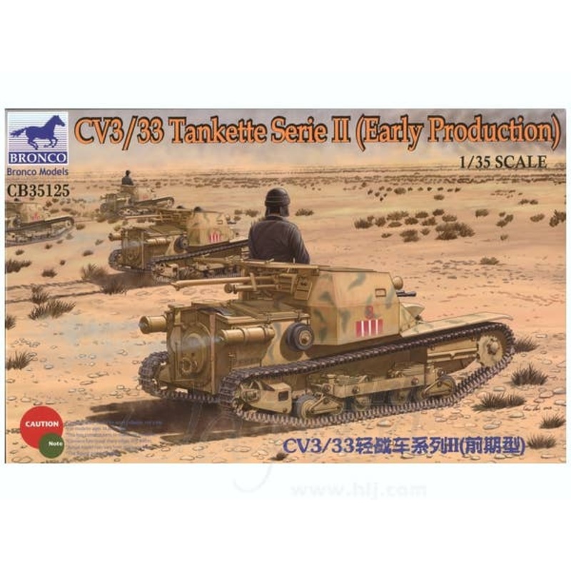 1/35 CV3/33 Tankette Serie II (Early Production)