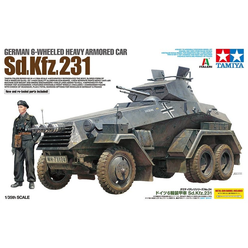 1/35 German 6-Wheeled Sd.Kfz.231