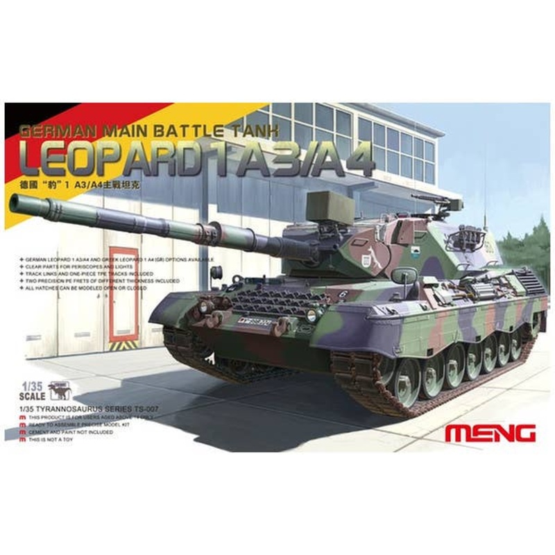 1/35 German Main Battle Tank Leopard 1 A3/A4